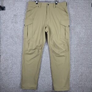 Ten Thousand Tactical Cargo Pants Khaki Tan Cargo Stretch Mens XL 38x32